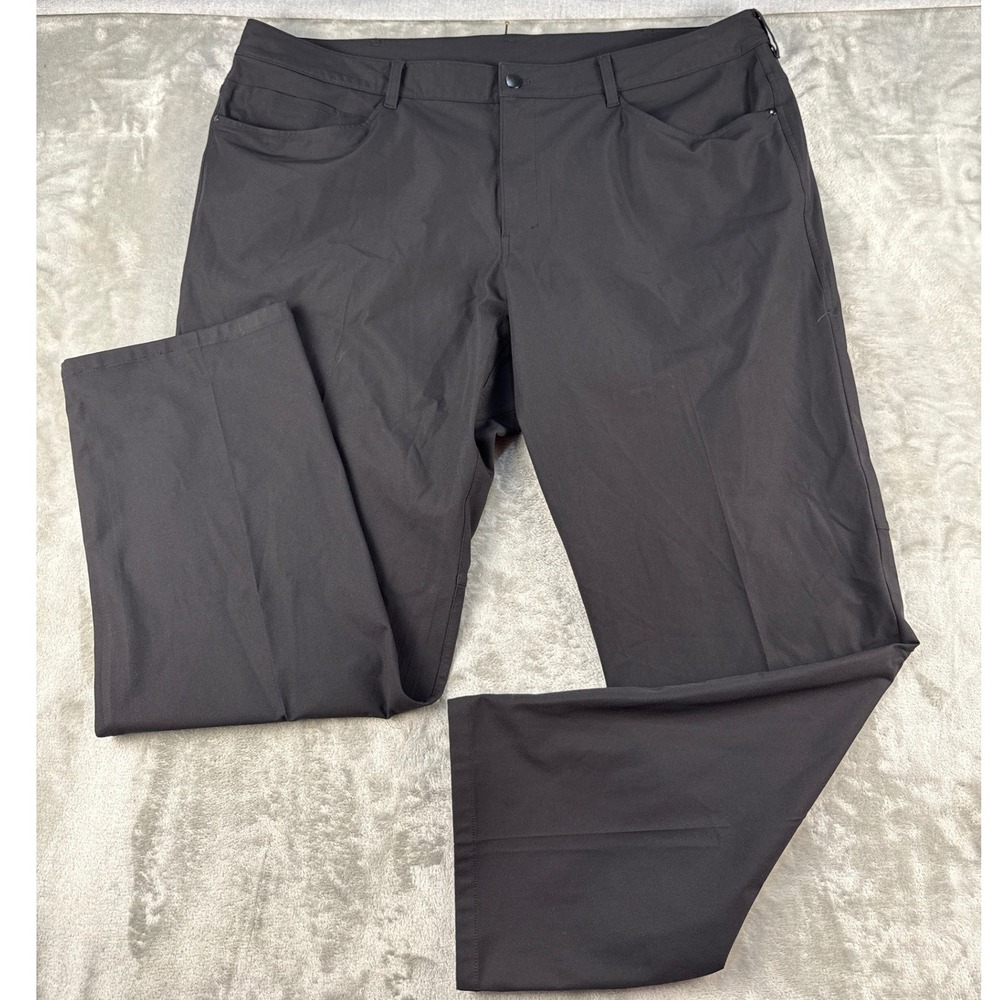Lululemon Pants Mens 44 Commission Pant Classic Black Performance EUC